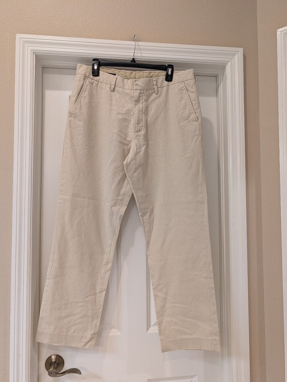 J. Crew Classic Fit Linen Trousers Size 34/30